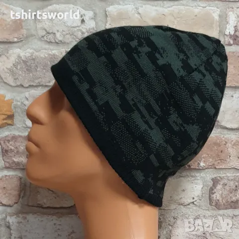 Нова мъжка зимна топла шапка с две лица, снимка 7 - Шапки - 47939495