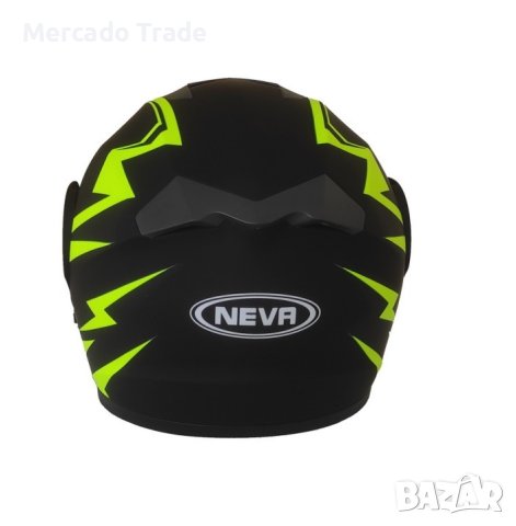 Каска за мотор Mercado Trade, Модуларна, Шлем за скутер, L, 0106, Черен, снимка 2 - Аксесоари и консумативи - 40406241