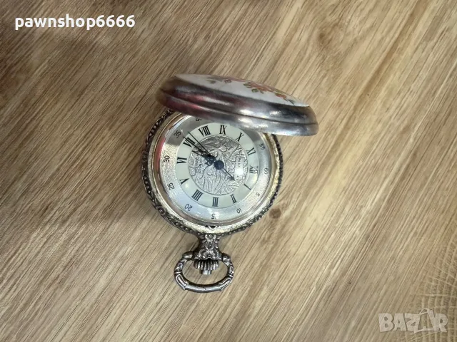 Рядък швейцарски джобен часовник Numa (17 Jewels, Incabloc) – Работи отлично!
