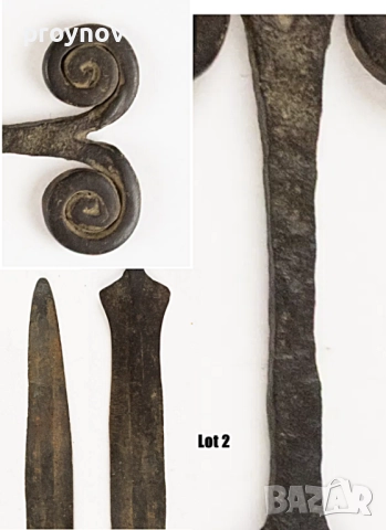 Древна реликва – къс меч - 36,5 см., снимка 6 - Антикварни и старинни предмети - 52101977