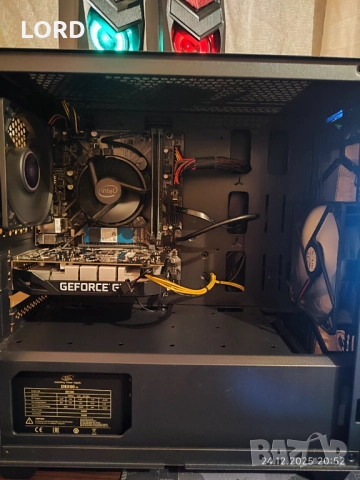 Геймърски i3 9100f, GTX 1650 4GB, RAM 16GB DDR4, SSD 240GB