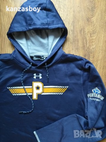 under armour - страхотно мъжко горнище КАТО НОВО, снимка 3 - Спортни дрехи, екипи - 39842474