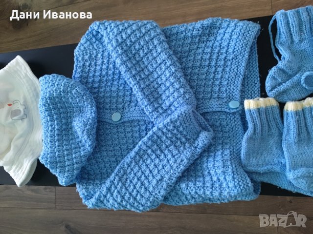 Бебешки дрехи за момче есенно-зимни, снимка 4 - Комплекти за бебе - 42056829