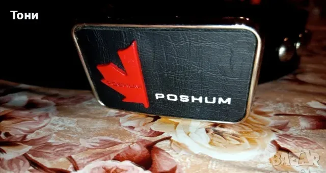 POSHUM Нов Дамски Кожен Колан 100см., снимка 2 - Колани - 49609709