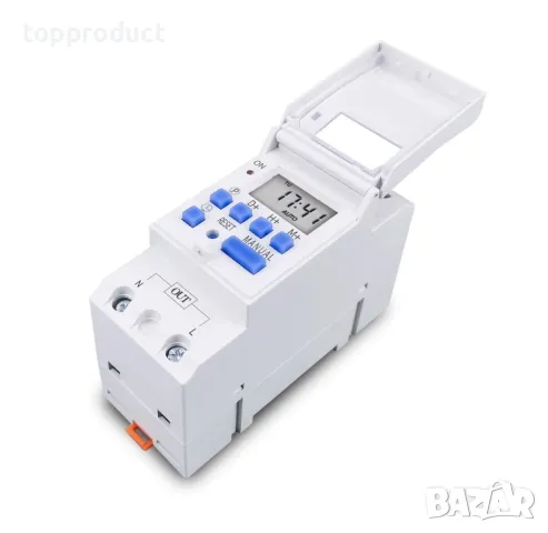 Таймер за време, седмичен програматор 16А, 30A , таймер за бойлер, рел, снимка 2 - Друга електроника - 39642393