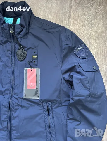 Олекотено яке Blauer High Neck, снимка 7 - Якета - 54195885