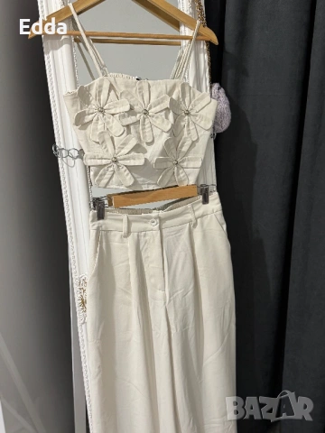 Дамски летни комплекти панталон с бюстие , снимка 5 - Комплекти - 53459185