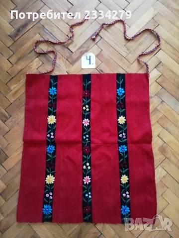 Стари автентични престилки, ръчно изработени в различни години и краища. , снимка 10 - Антикварни и старинни предмети - 52798388