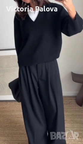 MÄRZ MÜNCHEN - унисекс винтидж пуловер “, вечната класика, снимка 12 - Пуловери - 53587190