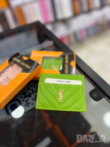 визитник в кутия ysl saint laurent chanel , снимка 2 - Портфейли, портмонета - 50757695