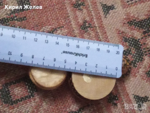 Дървена солница стара 53666, снимка 7 - Други ценни предмети - 53420534