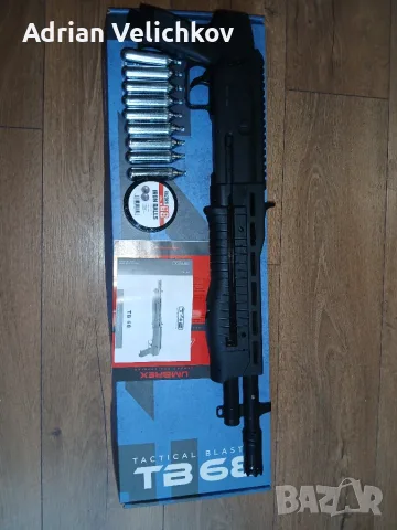 Въздушна пушка Umarex T4E TB 68 Tactical Blaster .68, снимка 2 - Въздушно оръжие - 55979152