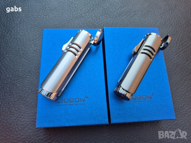 Луксозна запалка JOBON в подаръчна кутия ,два цвята C5685, снимка 6 - Запалки - 53144747