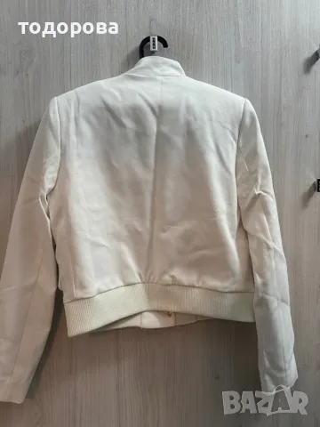 Бяло яке , снимка 2 - Якета - 48641993