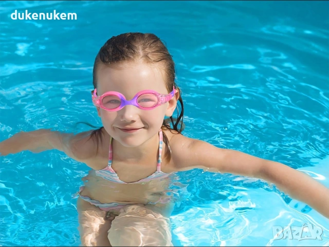 Плувни очила за деца – Anti-Fog, UV защита, снимка 6 - Водни спортове - 53256326