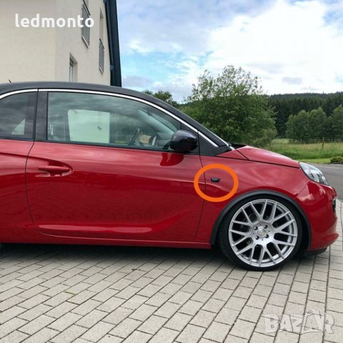 LED динамични мигачи светлини за Opel Astra H  Zafira B/ Corsa Insignia Meriva Adam Chevrolet Cruze, снимка 5 - Аксесоари и консумативи - 34495793