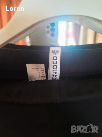 *Divided H@M*Късо черно памучна клинче, снимка 5 - Клинове - 50899419