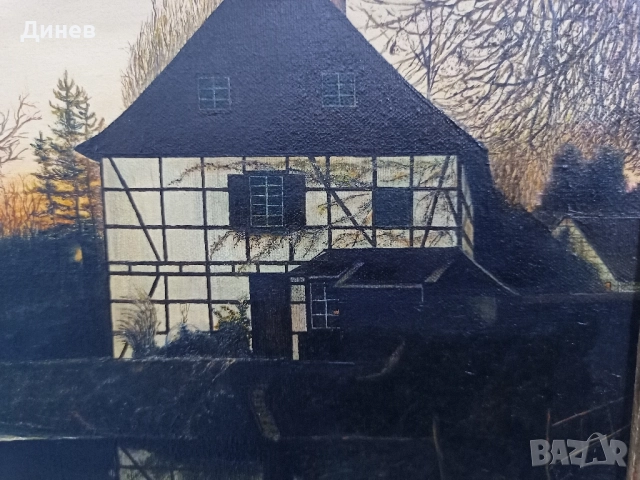 Пейзаж маслени бои върху платно, снимка 5 - Картини - 52145399