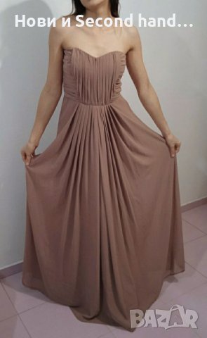 H&M Дълга нежна официална рокля, снимка 3 - Рокли - 39000204