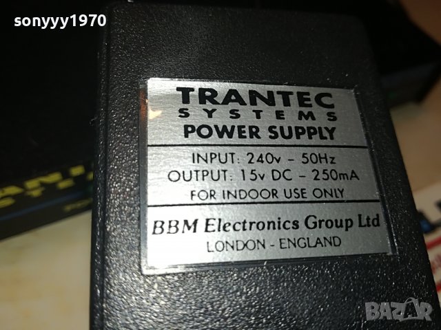 TRANTEC S1000 LONDON/ENGLAND 0112221906, снимка 11 - Микрофони - 38867882