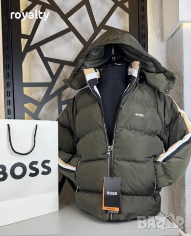 Яке за момче Boss есен-зима Различни цветове , снимка 2 - Детски якета и елеци - 52829193