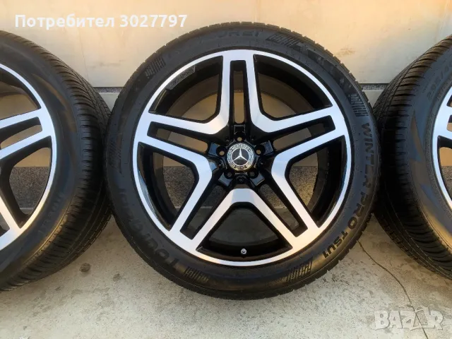 Оригинални джанти Mercedes GLS 63 AMG W166 ML63 гуми 295/40R21 BRABUS, снимка 4 - Гуми и джанти - 48453932