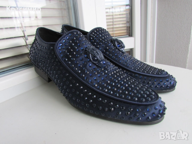 Мъжки обувки с камъни Kurt Geiger, снимка 4 - Официални обувки - 52530682