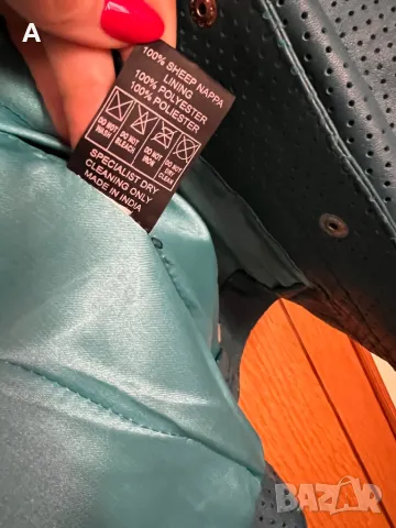 Дамско яке естествена кожа, снимка 3 - Якета - 50148733