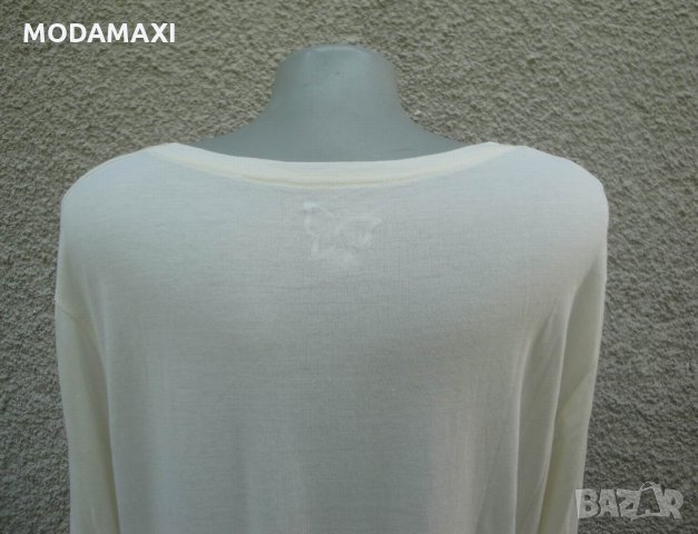 3XL/4XLНова блуза JMS слонова кост, снимка 8 - Блузи с дълъг ръкав и пуловери - 33962732