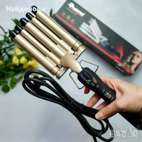 Ретро преса с пет цилиндъра, снимка 3 - Преси за коса - 53814940