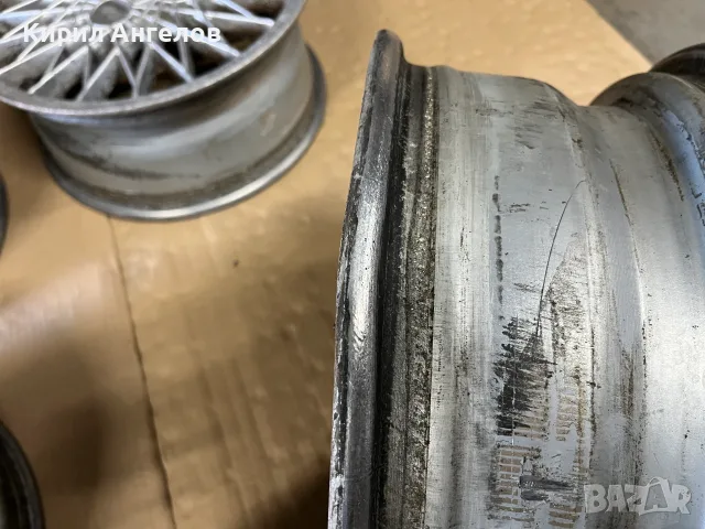 Ретро алуминиеви джанти 14 цола 4x100, снимка 5 - Гуми и джанти - 56144127