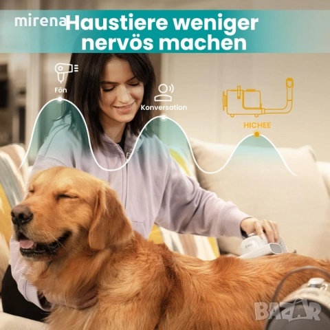 Професионална уред за груминг подстригване прахосмукачка, куче, котка, снимка 2 - Други стоки за животни - 51535646