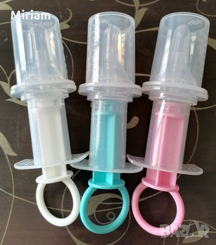 Бебешки дозатор/спринцовка с биберон за лекарства , снимка 3 - Други - 35824994