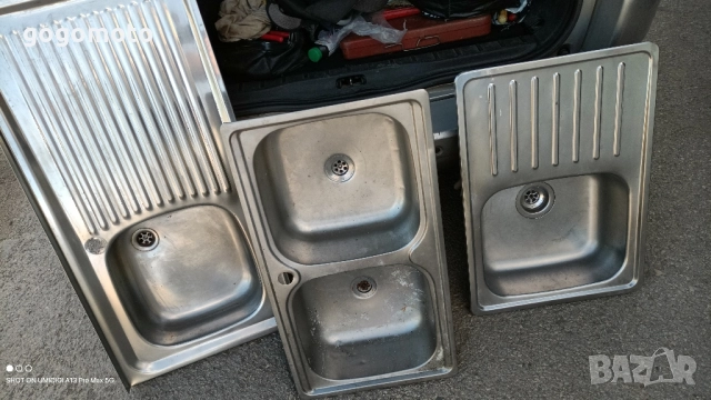 Мивка за кухня, хром никел стомана, алпака, , снимка 11 - Мивки - 51780885