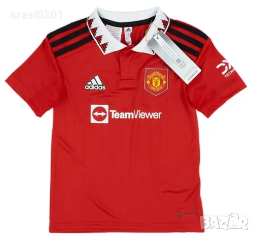 Оригинален екип на ADIDAS - MANCHESTER UNITED! 98см., снимка 2 - Детски комплекти - 49651357