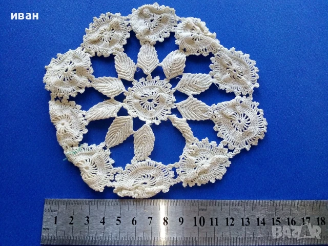 Стари дантели, снимка 4 - Антикварни и старинни предмети - 50682327