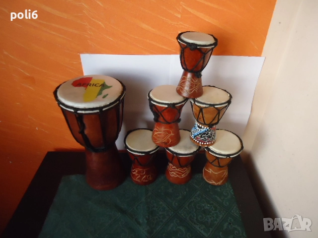 тарамбука, маракас , кастанети, там-там барабанче с топче,барабан-език ,ксилофон,гуиро, снимка 8 - Ударни инструменти - 24785296