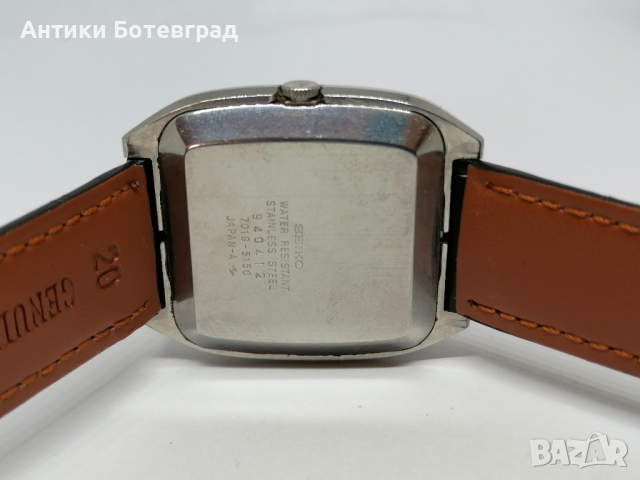 мъжки часовник Сейко тв. 1970г. , снимка 4 - Мъжки - 44700239