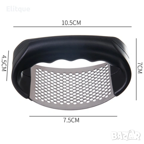 Ръчна преса за чесън от неръждаема стомана, снимка 6 - Други - 53393877