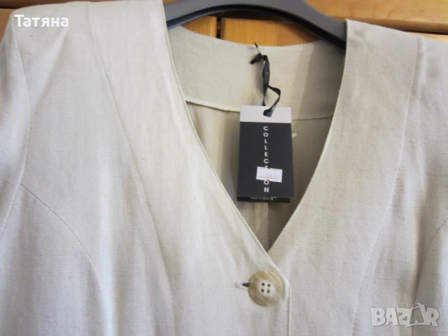 САКО  /ТУНИКА/-ЛЕН, снимка 2 - Сака - 52467038