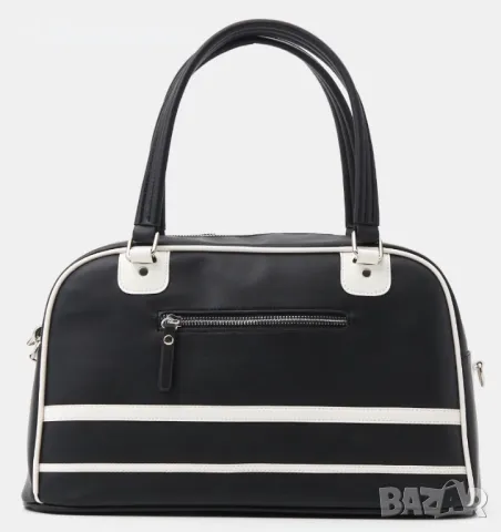 Дамска черна чанта, снимка 4 - Чанти - 49098090