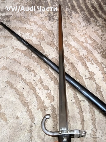 Френски щик нож ГРА Waffenfabrik Steyr гръцка поръчка , снимка 7 - Антикварни и старинни предмети - 53350317