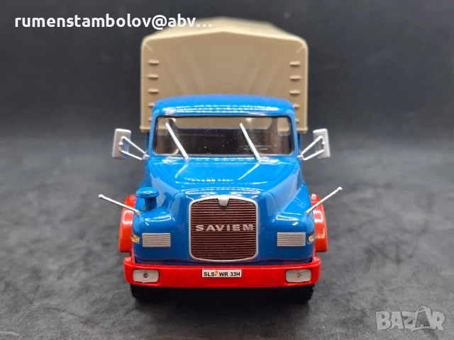 Saviem 19-240 H, Ixo, 1:43, снимка 4 - Колекции - 53667516