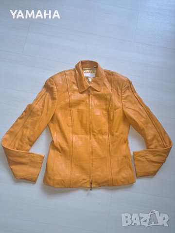 Escada  Дамско  Яке  S.   ЕСТЕСТВЕНА КОЖА , снимка 2 - Якета - 42180354