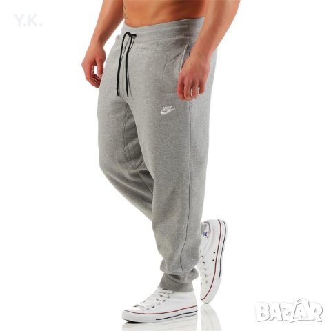 Оригинално мъжко долнище Nike Cuffed Fleece Sweatpants, снимка 5 - Спортни дрехи, екипи - 44366048