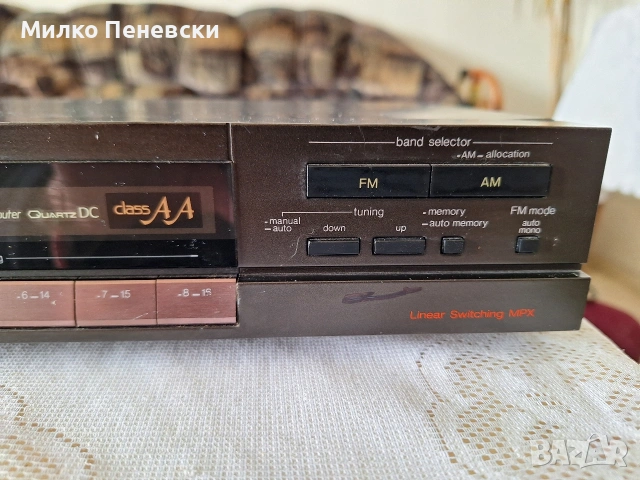 TECHNICS ST-G45A CLASS AA STEREO TUNER .MADE IN JAPAN., снимка 4 - Ресийвъри, усилватели, смесителни пултове - 53665923