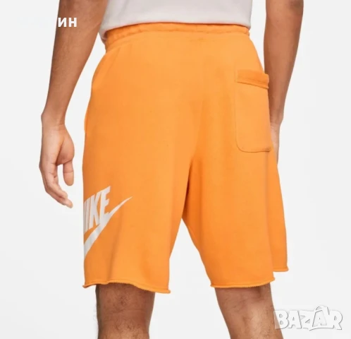 Мъжки къси панталонки Nike Sportswear Orange - размер XS/S и M/L, снимка 4 - Спортни дрехи, екипи - 50490307