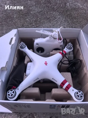 Дрон Dji phantom 3, снимка 2 - Дронове и аксесоари - 56171142