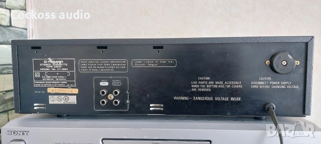 Дек PIONEER CT-320, снимка 3 - Декове - 52936173