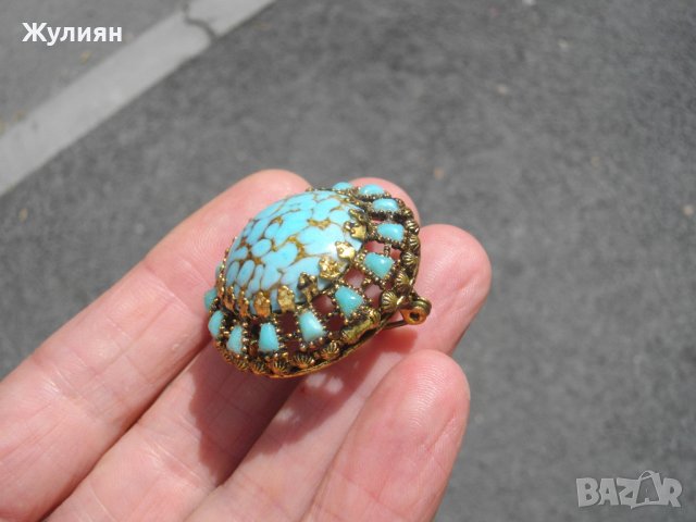 СТАРА БРОШКА, снимка 3 - Антикварни и старинни предмети - 41815227